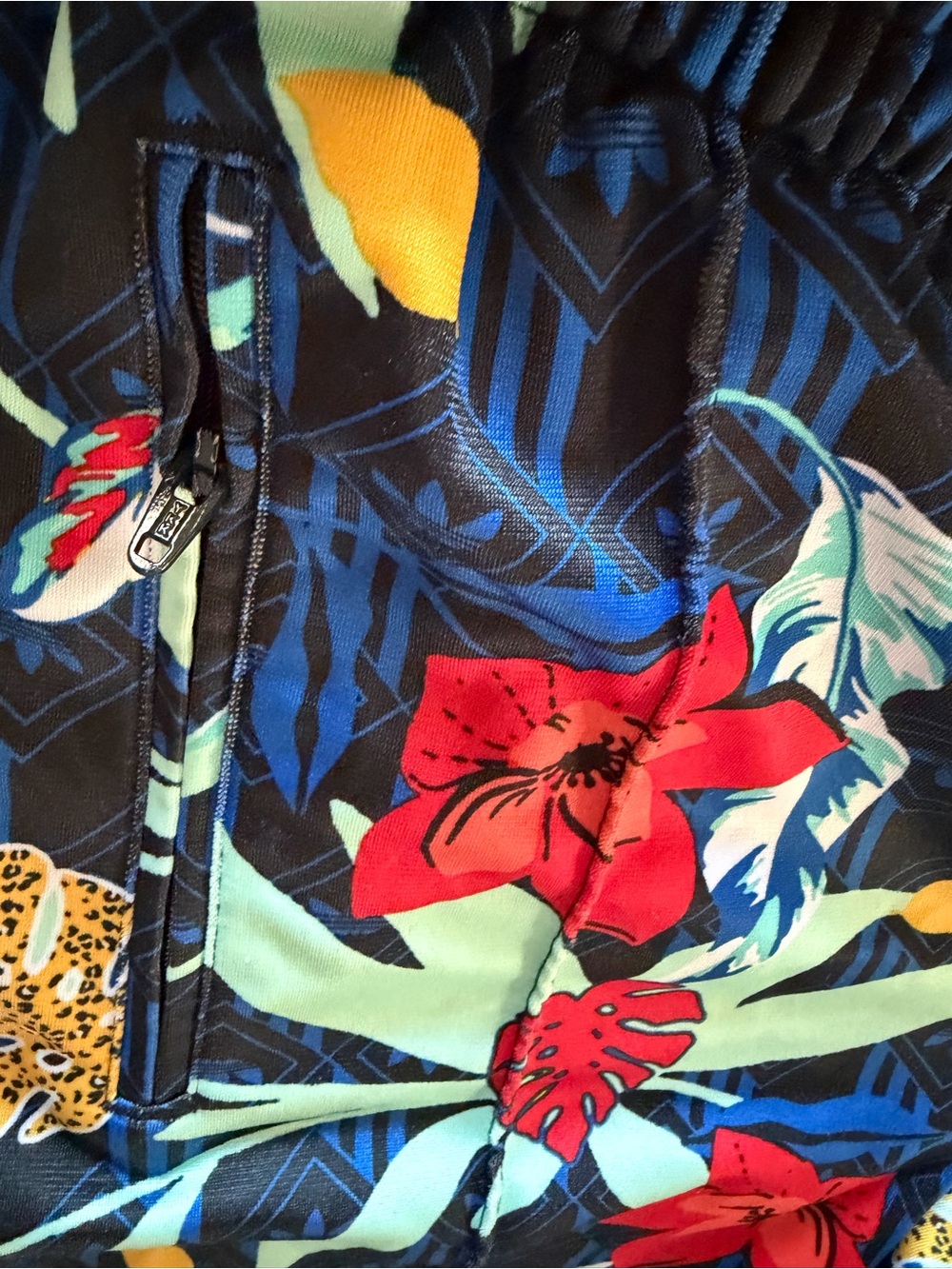 Adidas floral track suit size top small bottom xsmall - Picture 6 of 9